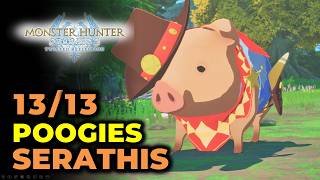 Serathis - All 13 Poogies Location | Monster Hunter Stories 3 Twisted Reflection