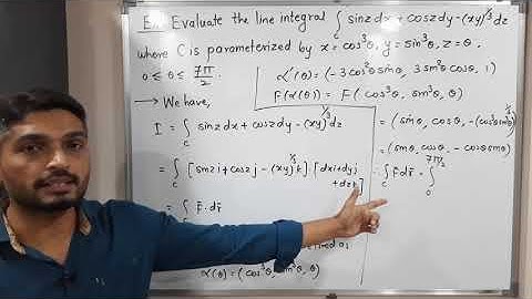 Line Integrals | Lecture 22 | Evaluation of Line Integral of Vector Field