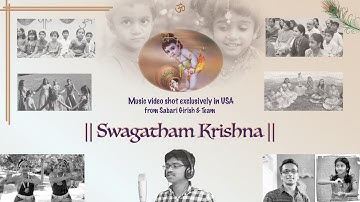 Swagatham Krishna | Official Music Video | Sabari Girish | Deepthi | Sangita | Keerthana | HD