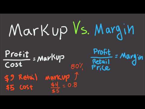 Vidéo: Markup is Markup : formule. Balisage du produit