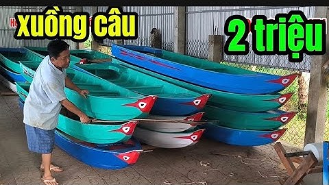 XUỒNG CÂU CÁ GIÁ RẺ XUỒNG GỖ SAO VÀ XUỒNG COMPOSITE.sáu hoà 0766.952.171