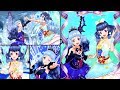 アイカツフレンズ!白百合さくや&amp;白百合かぐやで絆~シンクロハーモニー~・とてもむずかしい(オディールスワンコーデ+ブルーエンプレスティアラ,オデットスワンコーデ)
