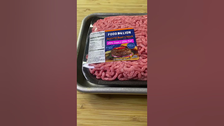 How to cook ground beef. (Yes seriously)