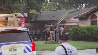 Update: Texas firefighter injured Thursday as crews fight two fires