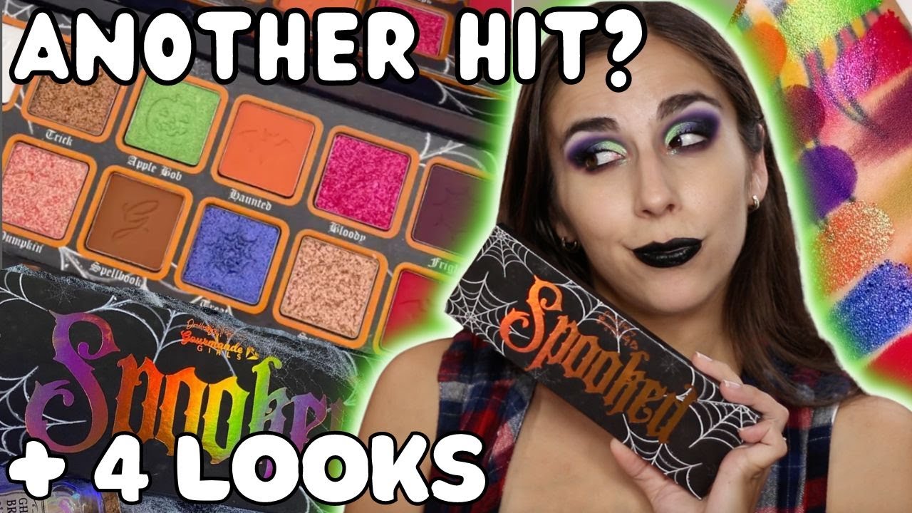 THE PERFECT SPOOKY PALETTE? Gourmande Girls x DoodlesBytheBunny Spooked ...