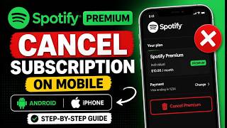 كيفية إلغاء اشتراك Spotify Premium على الهاتف | أندرويد و آيفون (2026) | إيقاف Spotify Premium screenshot 2