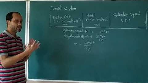 STUDY OF FORCE VORTEX USING  FORCED VORTEX APPARATUS