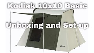 6051 Kodiak 10x10 Unboxing and Set-up