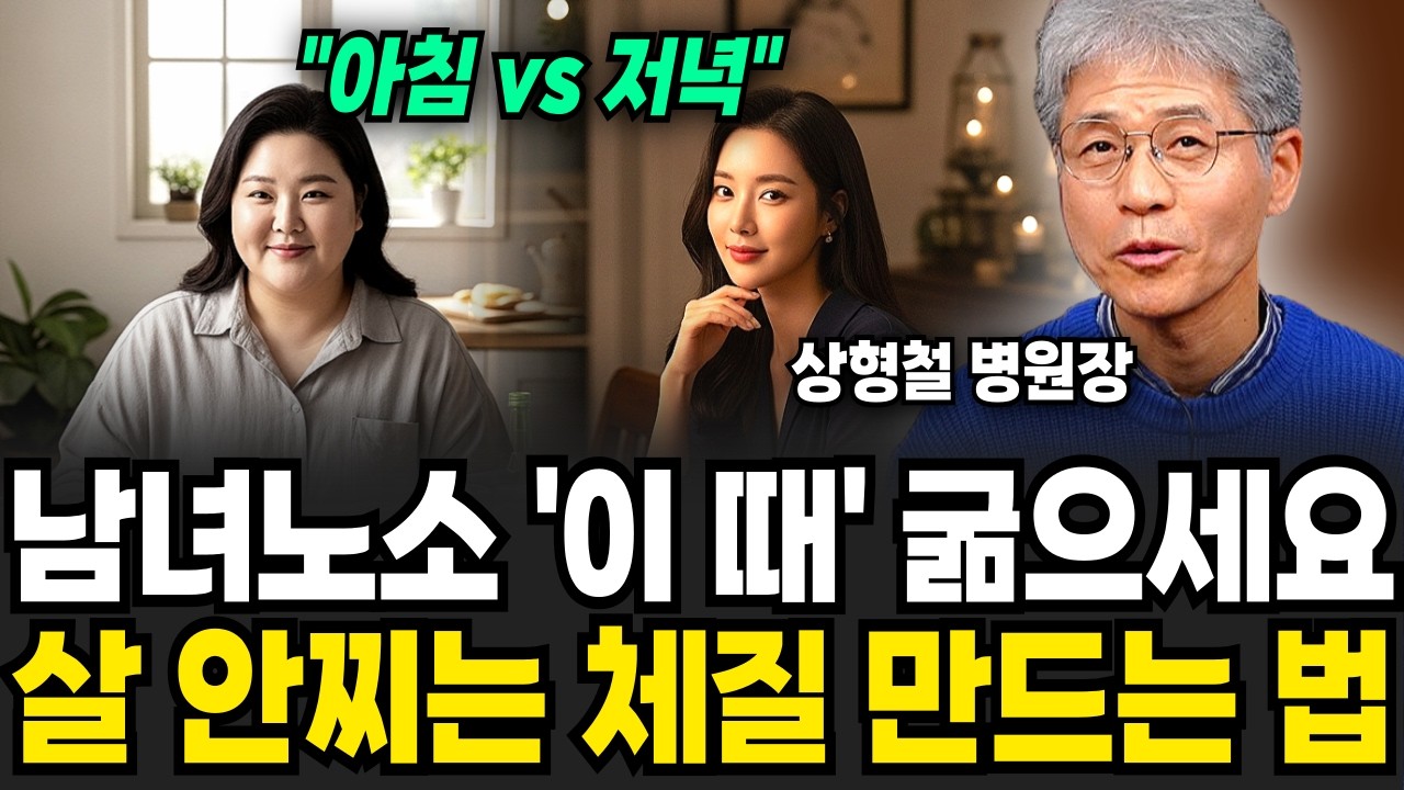 남녀노소 모두 '이때' 굶으세요! 살 안찌는 체질 만드는 법 (상형철 병원장 / 2부)