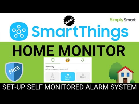 SmartThings Home Monitor | Free Self Monitored Home Security (2020)