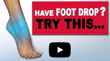 Try This Stretch For Foot Drop! | Seated Calf Stretch
