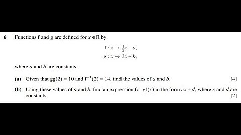 Q6 Solutions for CIE mathematics 9709 paper 11 June 2020 9709/11/m/j/20
