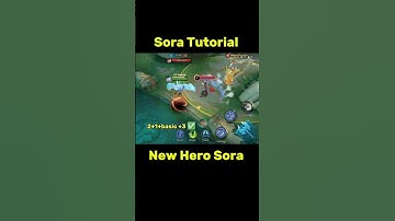 Sora Best Hero Up Coming In Mobile Legends #sora #ml2b #mlbb #tutorial #soranewhero