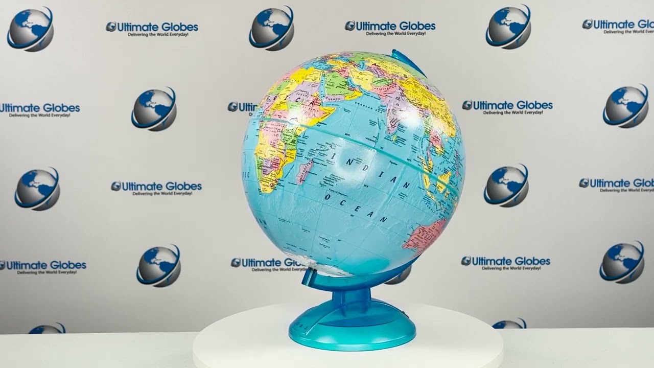 Adventurer Globe 12" Diameter Starter Desktop Globe for Children | Ultimate Globes