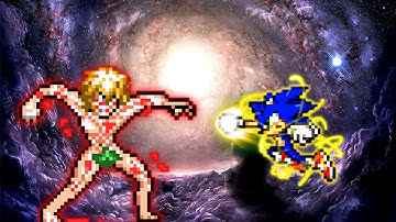 Adam Full Power V2 OP VS Sonic Chaos V4 JVL OP (all form) in Mugen