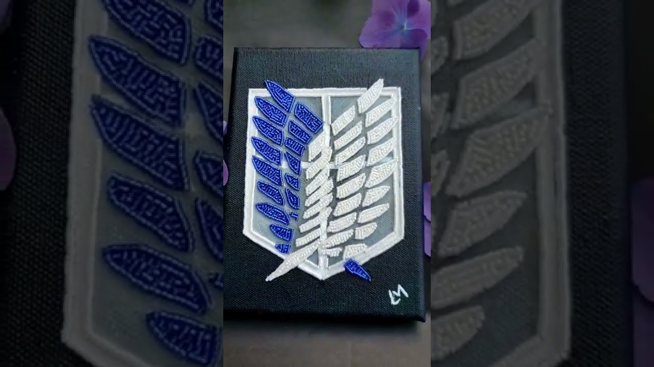 Attack on Titan Logo💚 🤎 🐎 