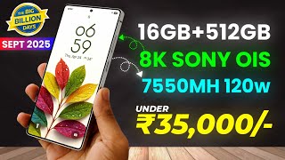 Top 5 Best Phones Under ₹35,000 in 2025 🔥 Big Billion Days &amp; Amazon GIF Sale 2025!