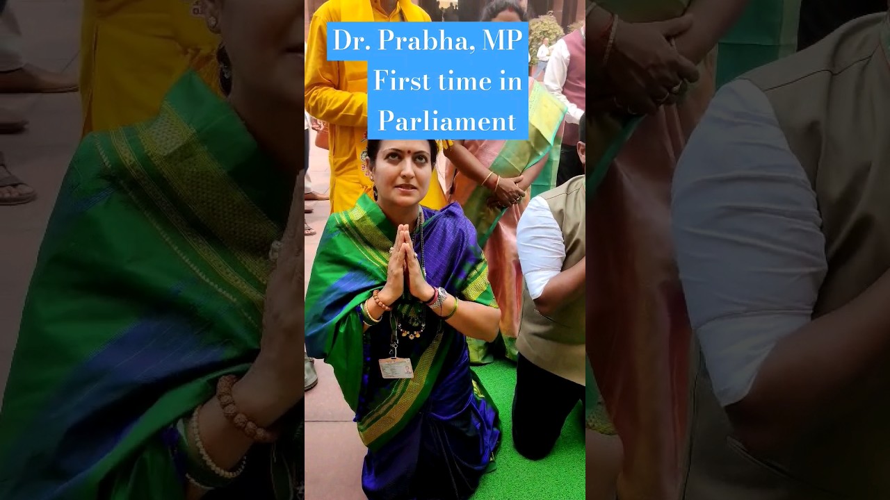 Dr. Prabha Mallikarjun first day in parliament 