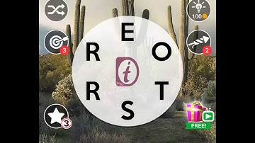 1566 Wordscapes Outback Arid Level 1566