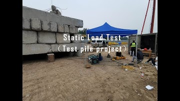 Static Load Test （Test pile project）