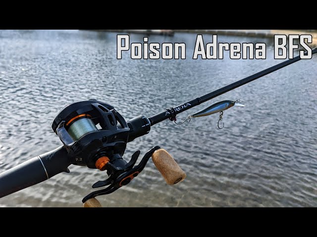 NEW Shimano Poison Adrena 167L BFS Rod Review: Power BFS Perfection. 