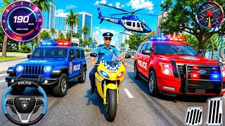 Police Car Chase Simulator 3D Game - Real Cop Car Driving Simulator 2025 - Android Gameplay