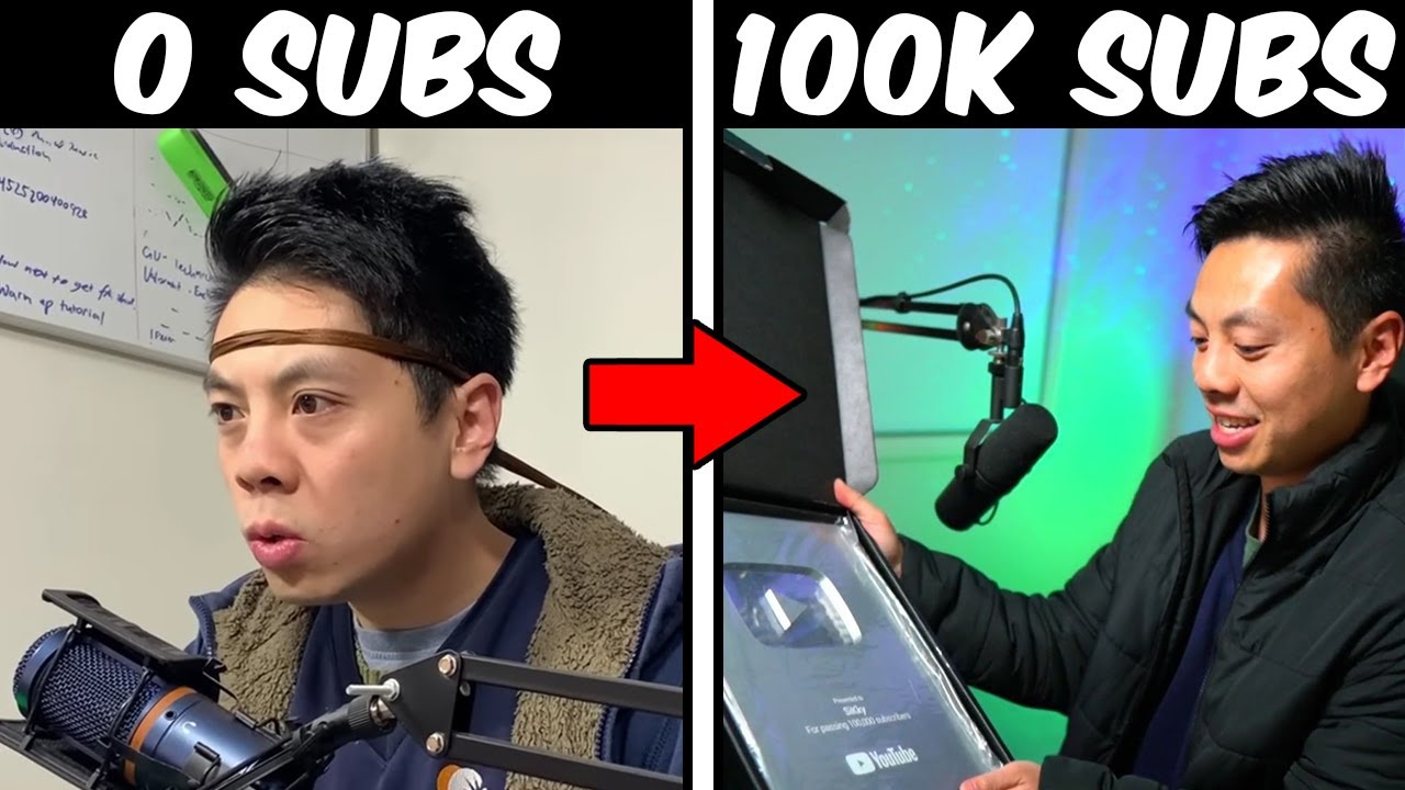 How I Grew My Channel from 0 to 100K Subscribers - YouTube
