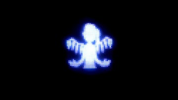 Bad Apple on LED Matrix