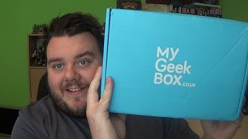 My Geek Box May 2016 - Mystery Surprise Subscription Box Unboxing
