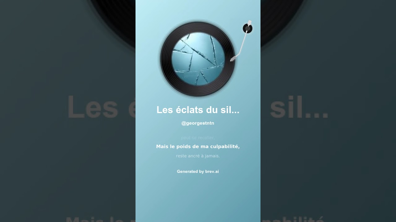 Les éclats du silence