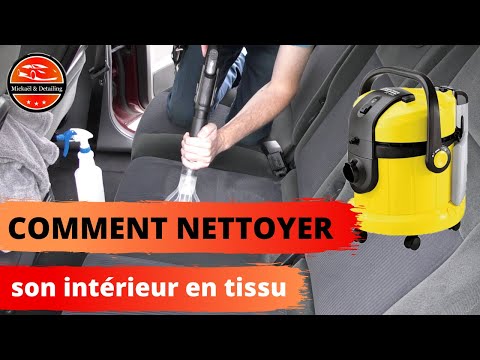 comment nettoyer son intérieur en tissu avec le Karcher SE 4001