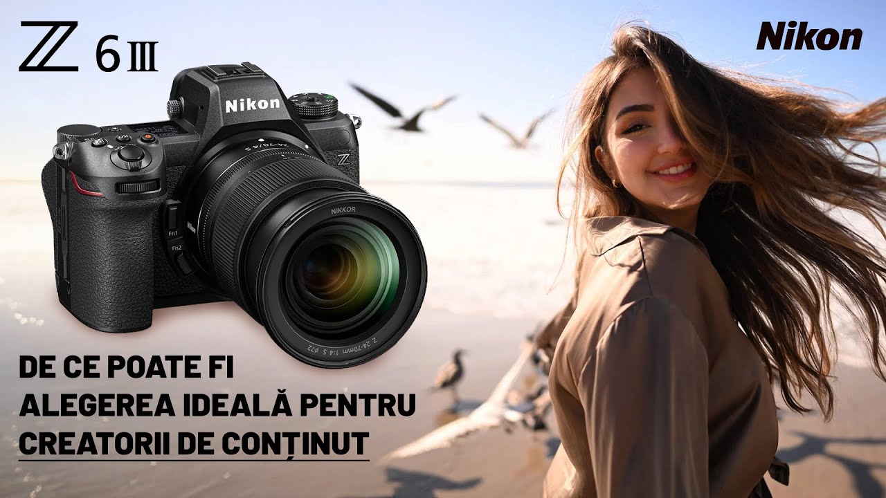 Nikon Z6 III Aparat Foto Mirrorless Kit cu Obiectiv 24-70mm F.4