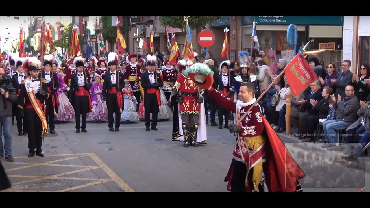 Reportaje Petrer TV Desfile 150 Aniversario (28-01-2024) - Comparsa Garibaldinos de Sax