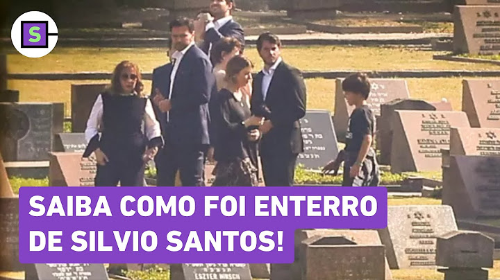 Enterro Silvio Santos: Familiares e amigos se despedem do apresentador , veja fotos