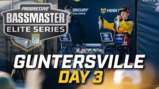 Semi-Final Saturday Bassmaster Elite weigh-in at Lake Guntersville