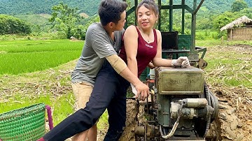 Time-lapse Video: Talented Female Mechanic Repairs and Goes Uphill to Buy Corn