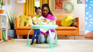 Bright Starts Bounce Bounce Baby 2-in-1 Activity Jumper & Table - Playful Pond | Halamama