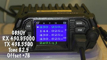 Repeater Programming QYT8900D