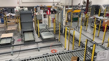 Fully Automatic 3 In-Feed Robotic Palletiser