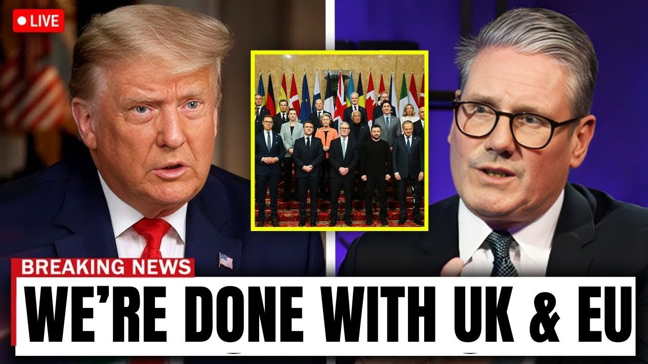Trump BRUTALLY DESTROYS UK & Europe With One Message