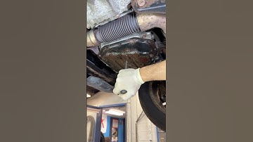 Oil Pan Repair #automobile #car #cars #mechanic #fixed #repair #broken #fix #diy #satisfying #asmr