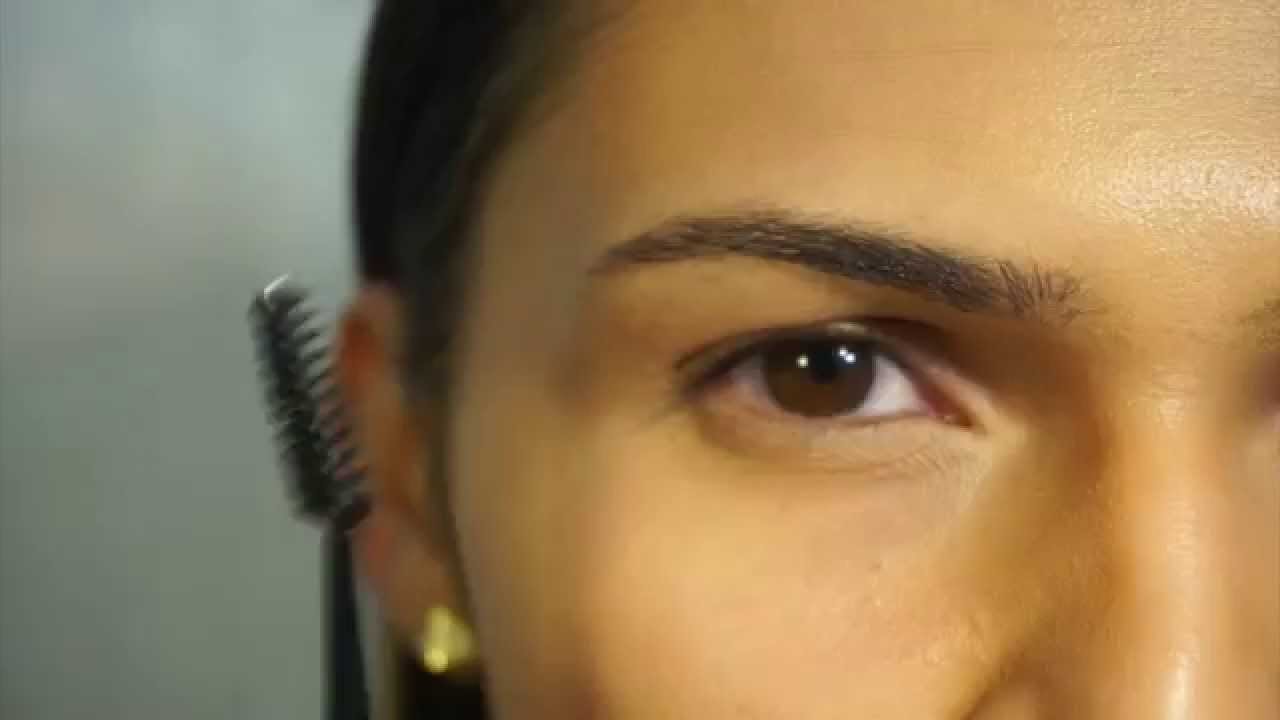 How to apply a Brow gel YouTube