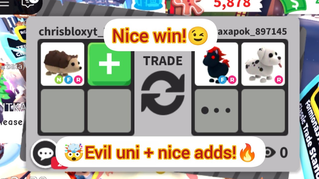 🤯I got an Evil Unicorn and adds for my NFR Hedgehog!🔥 + other nice Wins!!🎉 - Adopt Me!