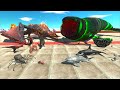 BLOOP vs LAVA DRAGON - Who is Stronger? - Animal Revolt Battle Simulator