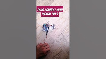 How to connect ultrasonic sensor with buzzer using Arduino? #arduino