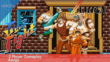 Final Fight | 2 Player Co-op Gameplay | Amiga | Mister FPGA