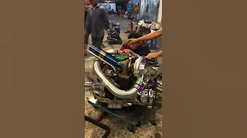 لو معك المكينة هذي وعليها توين تيربو وش السيارة الي تسقطها عليه Shorts السعودية Respect Car 