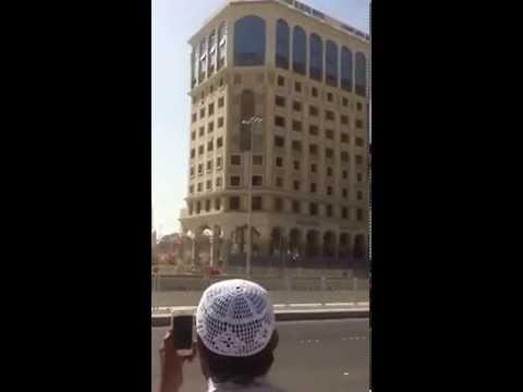 هدم فندق رحاب المسك في المدينة المنورة