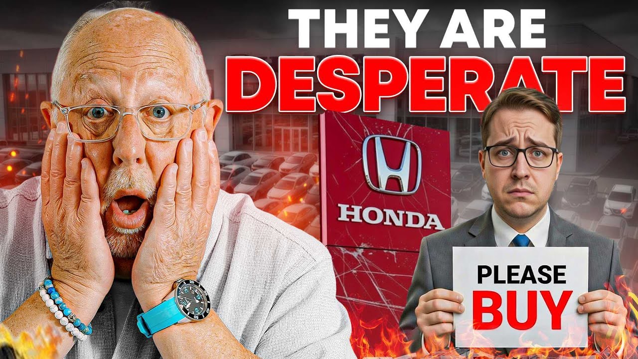 Honda Dealers Are DESPERATE Right Now As SALES PLUNGE