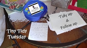 TINY TIDY: *Decluttering + an Easter Decor Update*